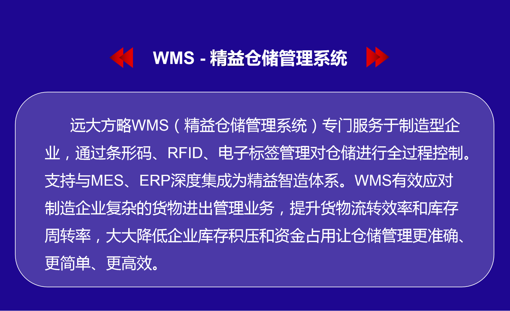 WMS產(chǎn)品介紹